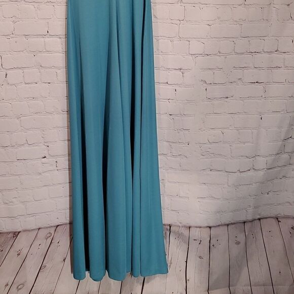 Vintage 70's Jody T of California blue maxi dress - Picture 8 of 9